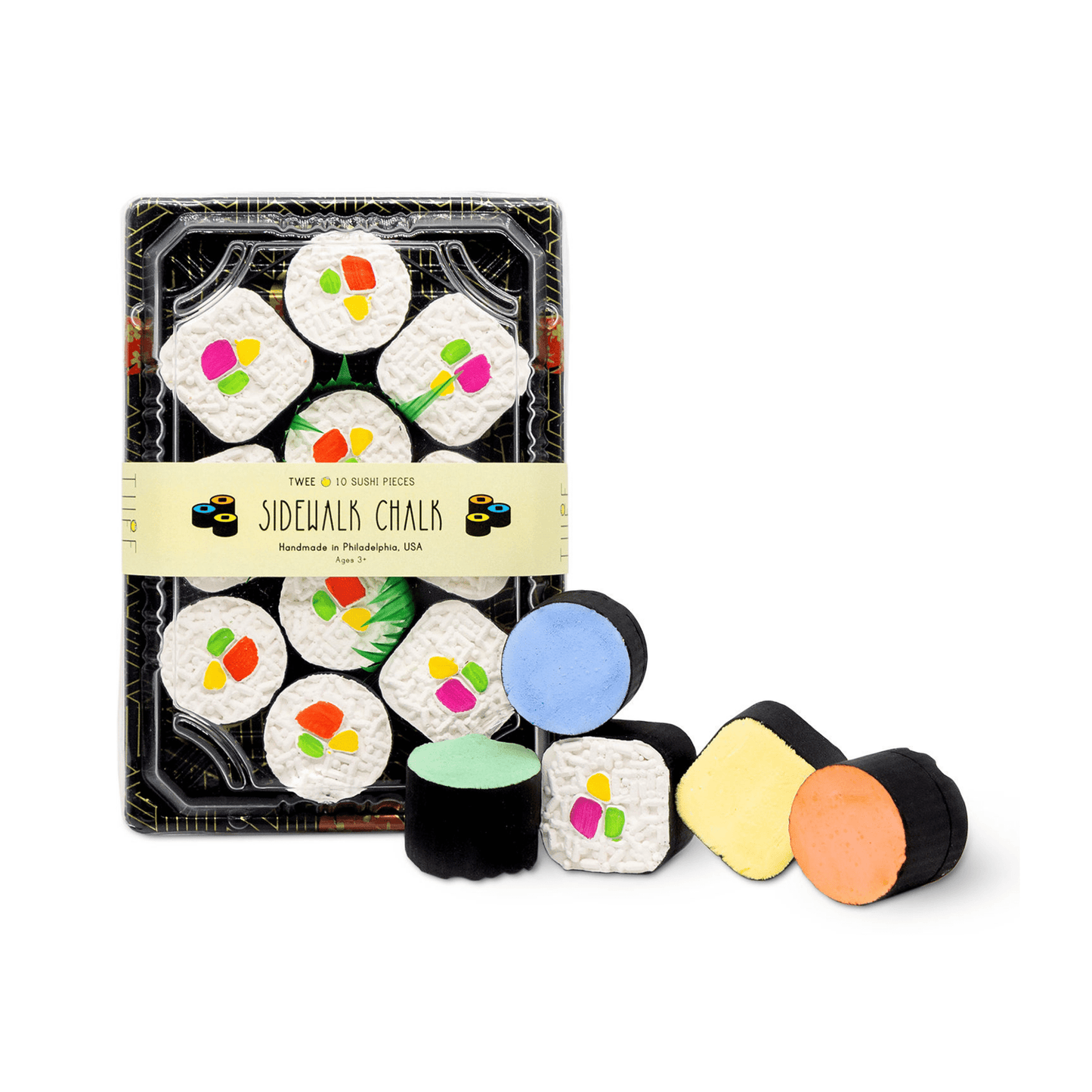 Twee Sidewalk Chalk TWEE | SUSHI MAKI ROLL | HANDMADE SIDEWALK CHALK