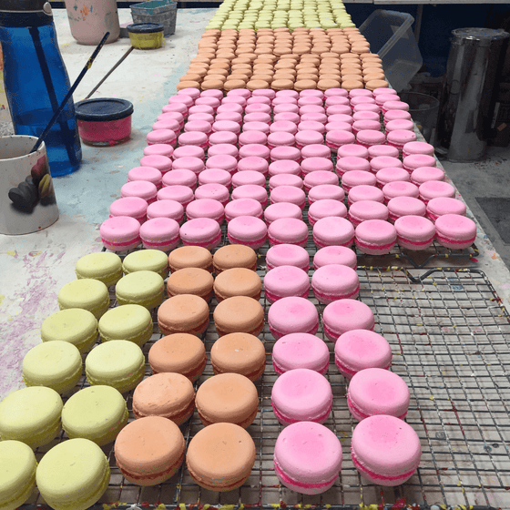 Twee Sidewalk Chalk BACK IN STOCK!  DELUXE MACARONS - HANDMADE SIDEWALK CHALK