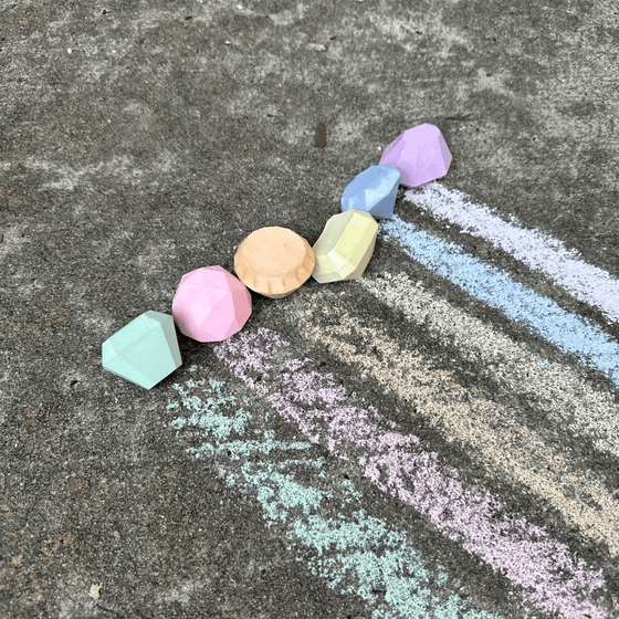 Twee Sidewalk Chalk GEMSTONES | HANDMADE SIDEWALK CHALK