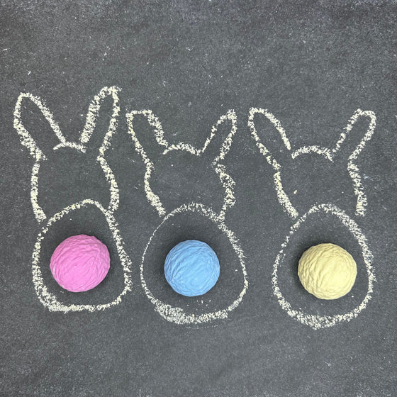 Twee Sidewalk Chalk LIMITED EDITION! wee Bunny Tails Sidewalk Chalk