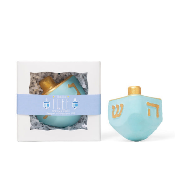 TWEE Sidewalk Chalk NEW! 1 DREIDEL| HANDMADE SIDEWALK CHALK | HANUKKAH COLLECTION