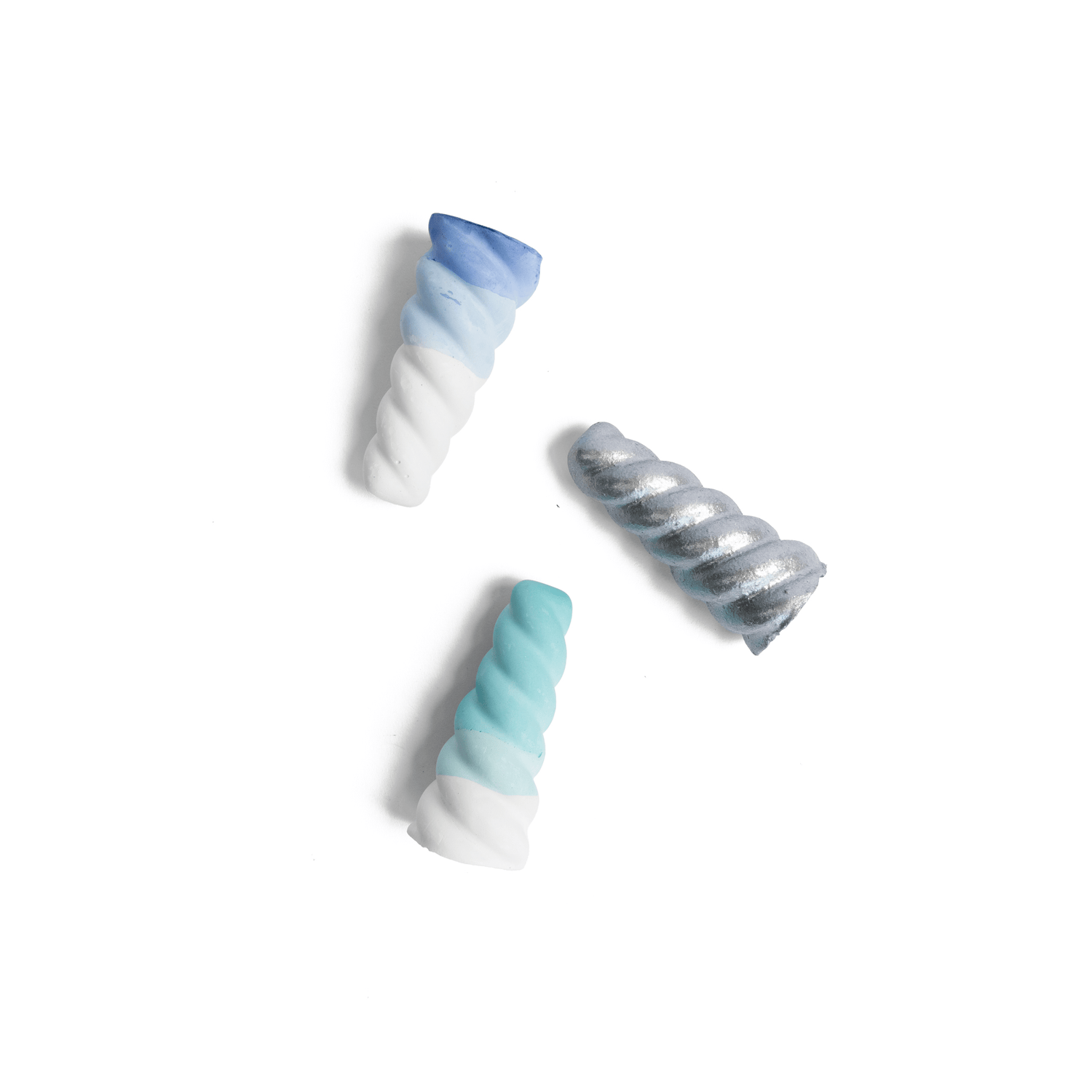Twee Sidewalk Chalk OMBRE NARWHAL HORNS | HANDMADE SIDEWALK CHALK | SET OF 3