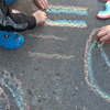 Twee Sidewalk Chalk wee Double Rainbow Connection Sidewalk Chalk