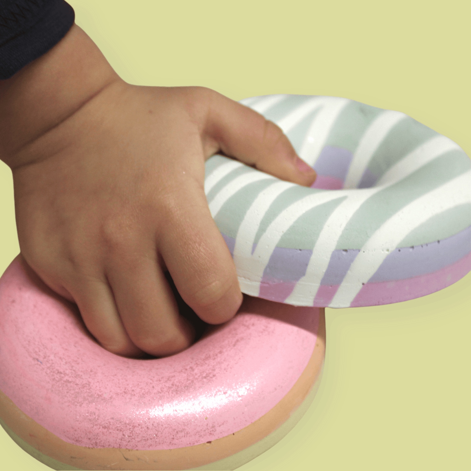 DRIZZLE DONUT | HANDMADE SIDEWALK CHALK | 4 COLOR CHOICES